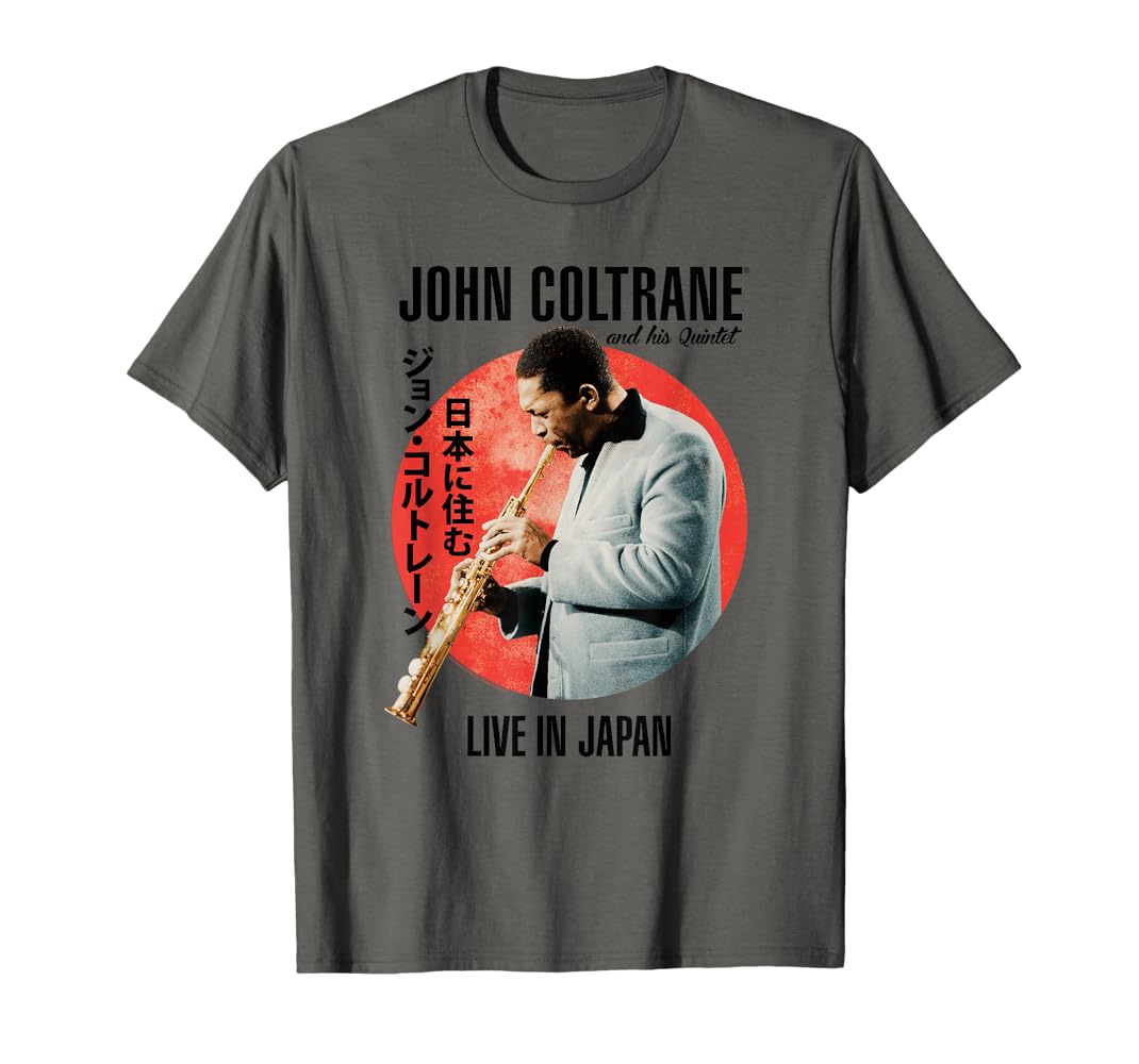 Amazon | ジョン・コルトレーン ライヴ・イン・ジャパン Tシャツ